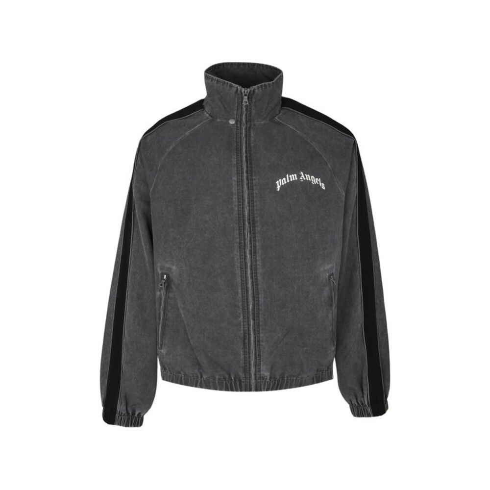 Palm Angels Grey Jackets Men